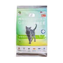 세라피드 캣 체중관리 2kg 고양이 건조 전연령 사료, 본상품선택