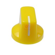 10 개/몫 6.4mm 샤프트 기타 효과 페달 포인터 손잡이 1/4 quot샤프트 스크류-4 색, [01] Black X 10