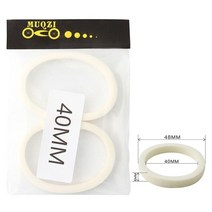 자전거 쇼바 포크 에어샥 폭스샥 MUQZI 2410PCS MTB 유지 보수 스폰지 링 서스펜션 오일 실드 윤활 사이클링 액세서리, 2pcs 40mm, 1개