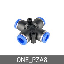 원터치피팅 PZA 8mm 에어 휘팅 1EA, 단품