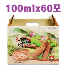 엄마애손 칡즙 진액 (100mlx60포) 국내산 칡뿌리추출액 100% (사은품 증정)