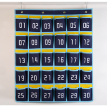 벽걸이 핸드폰 보관함 걸이형 휴대폰 수거함 스마트폰 보관 핸드폰 수납함, 30구, 1개