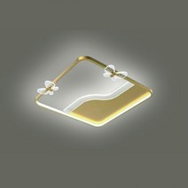 LED 나비 방등 천정등 등기구 방조명 천장등 형광등교체, 나비원형골드40w, 나비원형골드40w