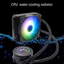 CPU수냉쿨러 냉각 팬 수냉식 컴퓨터 PC 쿨러 쿨링팬 cpu water 라디에이터 팬 4pin 데스크탑 pc 케이스 라디에이터 for intel 1155 amd