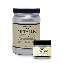 [RUST OLEUM] 금속느낌의 장식용 페인트! 메탈릭 엑센트(2oz 32oz), Bronze Medal/32oz