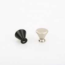 파스텔라운지 소가구 싱크대 서랍장 손잡이 원홀 꼭지손잡이, 실버, 18mm