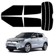 로톰 티볼리 (15년-19년) 측후면 썬팅필름, RTF-7S 25 (연함), 쌍용