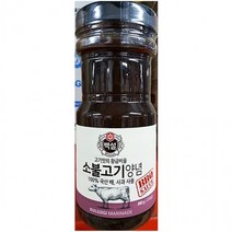 MDG6970 업소용 식당 식자재 재료 백설 소불고기양념 840 X8 매운양념장/만능양념장/떡볶이양념장/비빔면양념장, 1개