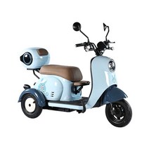 전기 삼토바이 삼륜 세발 오토바이 가정용 미니 48v, (48V) 600W 모터 + 23A 장거리 주행용 배터