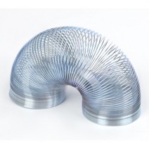 어린이 완구 실버 슬링키 스프링놀이 장난감 용수철, 소