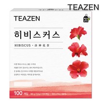 티젠 히비스커스 100티백, 총 수량, 개당 용량