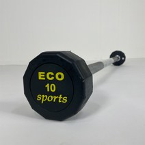 에코스포츠 고정식 고정 바벨 직선바 10kg EFB-S10, 1개