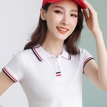 여성 여름 골프 카라넥 반팔티셔츠23
