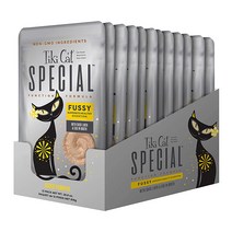 박스타입[CAT]티키캣 벨벳무스 스페셜 기능성 주식 파우치1BOX(12팩), 스페셜 오리&계란(소화개선용)