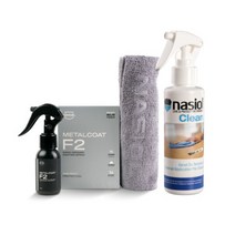 셀프 탈지 유리막코팅세트 메탈코트 F2 50ml 클린 150ml 자동차 차량용 디테일링 셀프세차 신차코팅, 셀프 탈지 유리막코팅세트 메탈