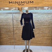 [미니멈] NC13 보트넥 플레어 원피스 MWAGWO1080