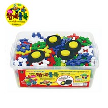 [오감플레이] 국민교육사 NEW 뉴꼬마 천재블럭 사각십자블럭 214pcs / 410pcs / 어린이집 유치원 블럭, 1.뉴꼬마 천재블럭 214pcs