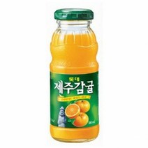CM 롯데 제주 감귤 180mlX12병X4각 48병 착즙 주스 쥬스 원액 농축액 즙 귤 음료수