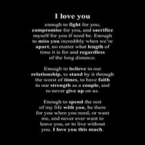 ”I Love You This Much” Romantic Wall Art Print -8 x 10” Love Letter Wall Decor-Ready to Frame. Perfe, 1