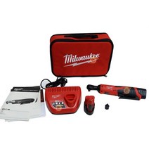 강력모터 Milwaukee 3/8인치 12V 무선 라쳇렌치 속도조절 전동렌치 볼트