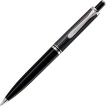 일본직발송 3. PELIKAN 펠리컨 볼펜 유성 블랙 스트라이프 수베레인 K405 정규 수입품 B01MPYTZF9, One Size, 블랙 스트라이프, 단품