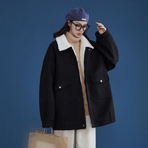 [당일출고] 세인 양털 세무 무스탕자켓 남녀공용