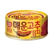 동원 매운 고추참치 통조림, 150g, 24개