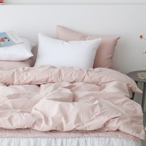 베이직톤 클린코튼 고밀도60수 옥수수솜 사계절 차렵이불 (SS/Q/K/LK)