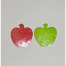 행운의 사과 자개 apple 자개 모빌 만들기 썬캐쳐 diy 아이방 꾸미기 홈데코, 빨강사과