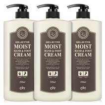 네츄럴아일랜드 쉐어버터 핸드&풋크림, 500ml, 3개