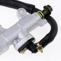 리어 풋 브레이크 유압 마스터 실린더 펌프 범용 적합 90cc 110cc 125cc 150cc 오토바이 스쿠터 ATV 먼지 자전거, 중국