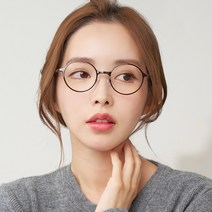 룩스토어 초경량 김구안경 라운드 뿙레 동글이 블루라이트차단 변색렌즈 청광안경 자외선차단