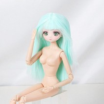 2D 애니메이션 얼굴 패션 30cm 여자 인형 공주 DIY 장난감 아이 선물 (인형 구입 무료 의류), doll 8