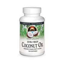 소스내추럴스 Coconut Oil 코코넛 오일 120소프트젤, 1개, 120개