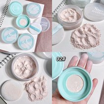 루즈 파우더 여성 페이스 실키 소프트 허니 피니싱 뷰티 메이크업 방수 미네랄 매트 오일 컨트롤 세팅, 한개옵션1, 02 02