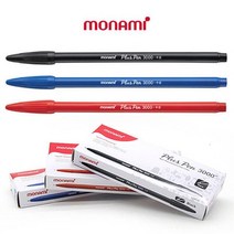 ⊙♭한정판매◎ 플러스펜 모나미 싸인팬 사인펜 프러스펜 수성펜 12자루 (D!♭VN), aplus™ 빨강_A™