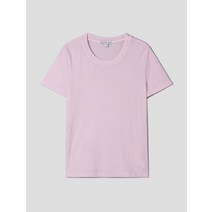 James Perse Women Ss Little Boy Tee 라이트 핑크