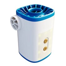 캠핑에어펌프 Inflatables에 대 한 휴대용 공기 펌프 Inflatables 캠핑 매트리스 보트에 풍선 USB 충전식 공기에 미니 전기, Blue, 02 Blue