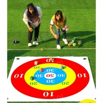 뉴스포츠 운동회 어린이 행사 게임판 수련회 운동장 양궁 과녁 어린이집 학교 점수판, [2.0X2.0m]  타겟 +5 샌드백