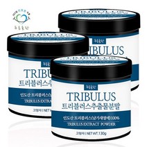 푸른들판 트리블러스 남가새 추출물 분말 파우더 130gx3통, 3개, 없음
