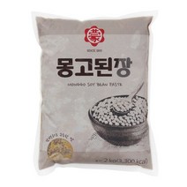 몽고된장 2kg/몽고장유, 몽고 된장 2kg