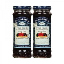 St. Dalfour 세인트 달푸 네 가지 과일 보존 10온스 2pk., 상세참조