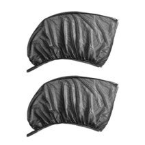 자동차 차양막자동차 스타일링 액세서리 차양 UV 보호 커튼 사이드 윈도우 메쉬 선 바이저 창 필름, 06 universal front 2pcs