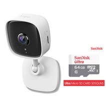 티피링크 Tapo C110 CCTV 카메라 + Micro SD 카드 64GB(포함)