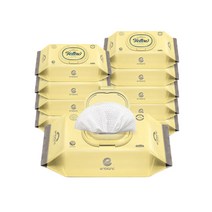 앙블랑 세이프 옐로스타 물티슈 캡형, 72매, 20팩