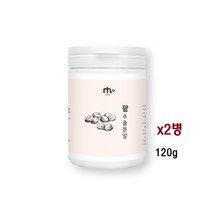 국산팥 팥가루 팥추출분말 적소두 팥차 팥물 팥파우더 곡물가루 먹는법 120g, 2개