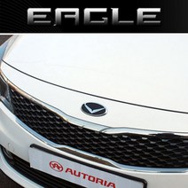 오토리아 V스타일 이글 순정교체형 엠블럼세트 - K5/더뉴K5/올뉴K5, 더뉴K5 (14~15년)