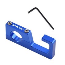 혼다 PCX 160 150 125 PCX150 PCX125 CNC 모토 브레이크 마스터 실린더 브래킷 백 짐 헬멧 행거 클램프 후크 홀더 캐리, blue