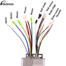 스쿠터 전기 전자 자전거 스로틀 가속기 액세서리 36v48v 350w 브러시리스 dc 모터 컨트롤러