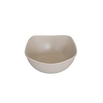 황색/회색 도기 멜라민-사각 볼, 5볼(MF5505 B), 황색